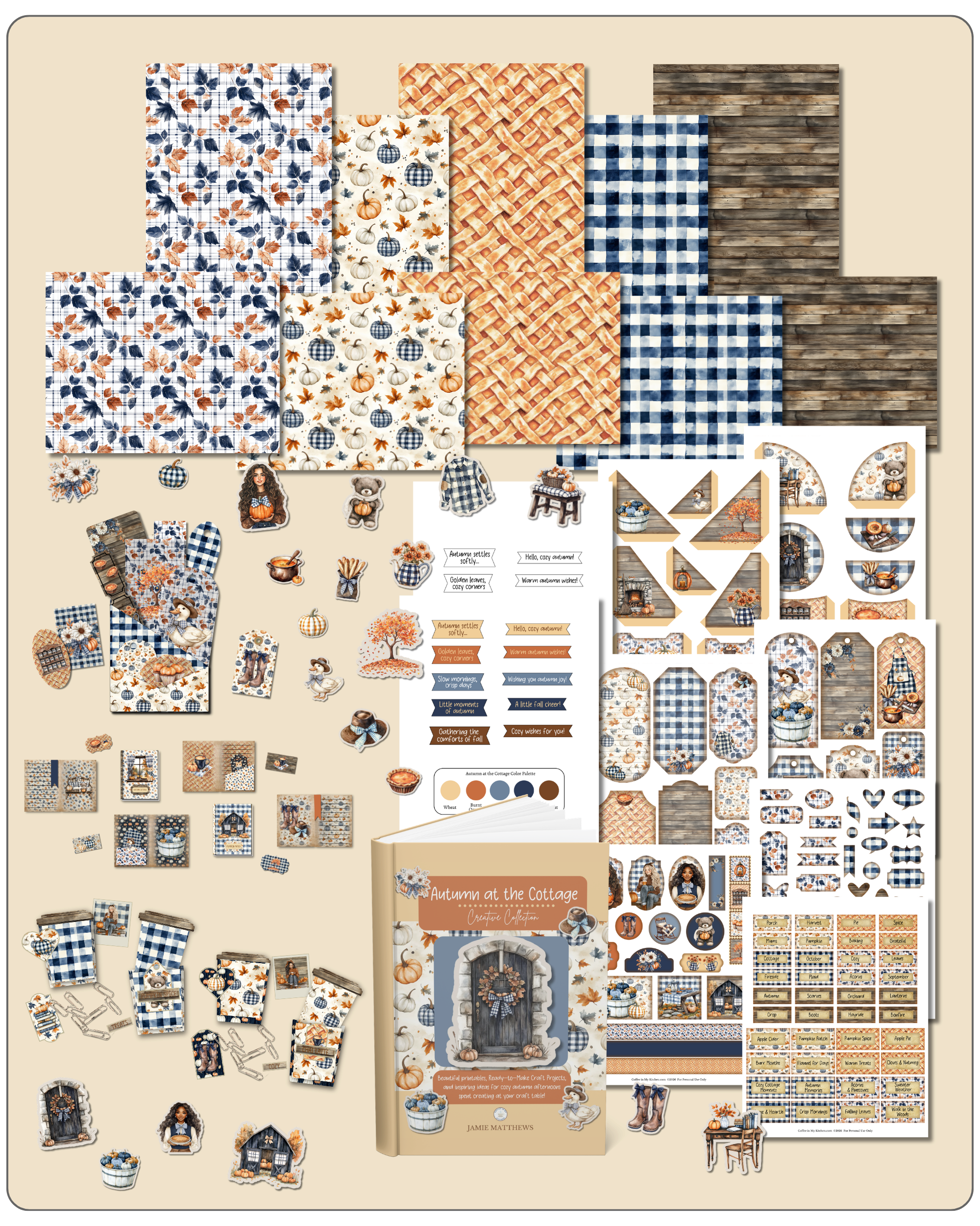 Autumn Theme crafting items